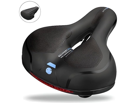 Selim de bicicleta YOLISTAR, assento de bicicleta oco e ergonômico, selim de bicicleta de estrada em gel impermeável e respirável para homens