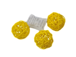 Conjunto De 10 Bolas De Vime Rattan Mesa Festa De Casamento Decoração De Natal Ehstmind