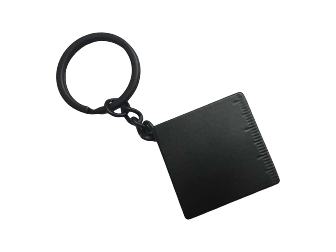 Chaveiro Com Régua De Aço 80cm, Ferramenta De Medição Portátil Feita À Mão Para Projetos Segurança Aérea Régua Chaveiro
