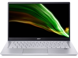 Portátil ACER Swift X SFX14-41G-R1Q1 (14'' - AMD Ryzen 7 5700U - RAM: 16 GB - 1 TB SSD - NVIDIA GeForce GTX 1650)