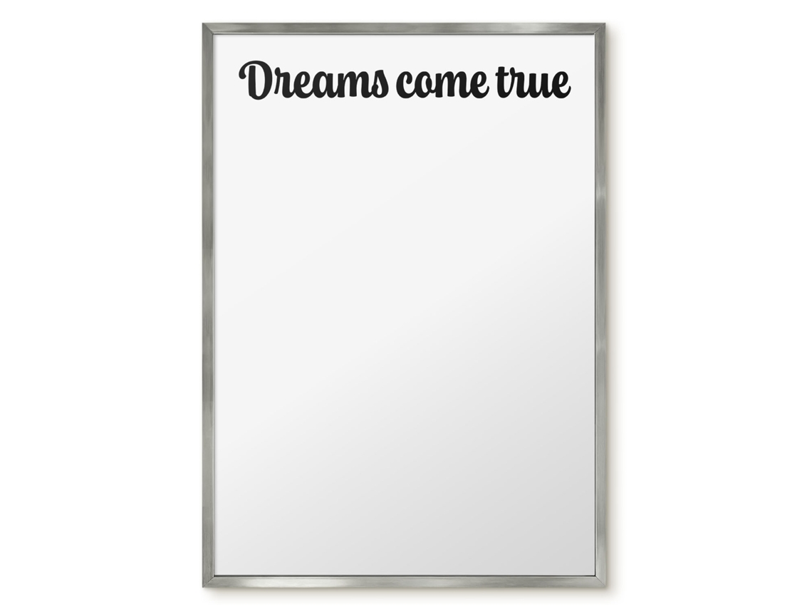 Magnetic Wall Board Dreams Come True For The Office Espelharte (50x70 Cm)