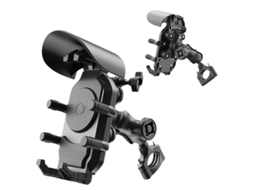 Suporte De Telefone Para Moto Octopus Silicone Absorve Choque Smartphones 12 18cm Dureforward
