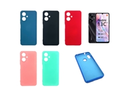 Capa Para Xiaomi Redmi 13c (5g) Capa De Silicone Líquido Ultramacio Slq Movilearvayotoy