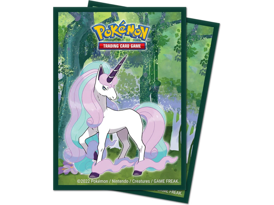 Jogo de Cartas ULTRA PRO Up Deck Protector Sleeves Pokemon Gallery Series Enchanted