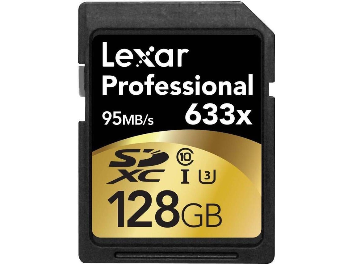 Cartão de Memória SD LEXAR 128GB Class10