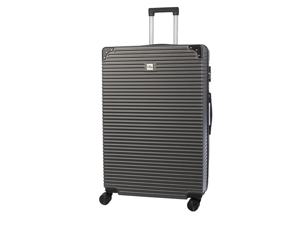 Mala Grande Volume Trolley Ultraleve, Abs, Fecho Numérico, 4 Rodas Giratórias DAM