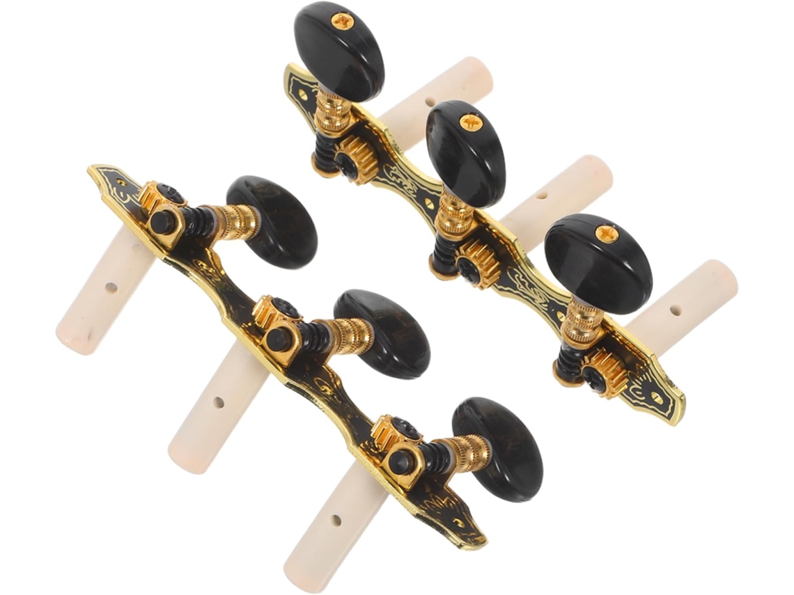 Conjunto De 2 Tarraxas Profissionais Para Guitarra Clássica E Elétrica