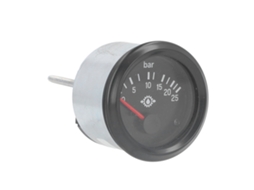 Medidor De Pressão De Óleo 0-25bar 52mm Com Led, Testador Para Carros E Navios 12v (350-030-005)