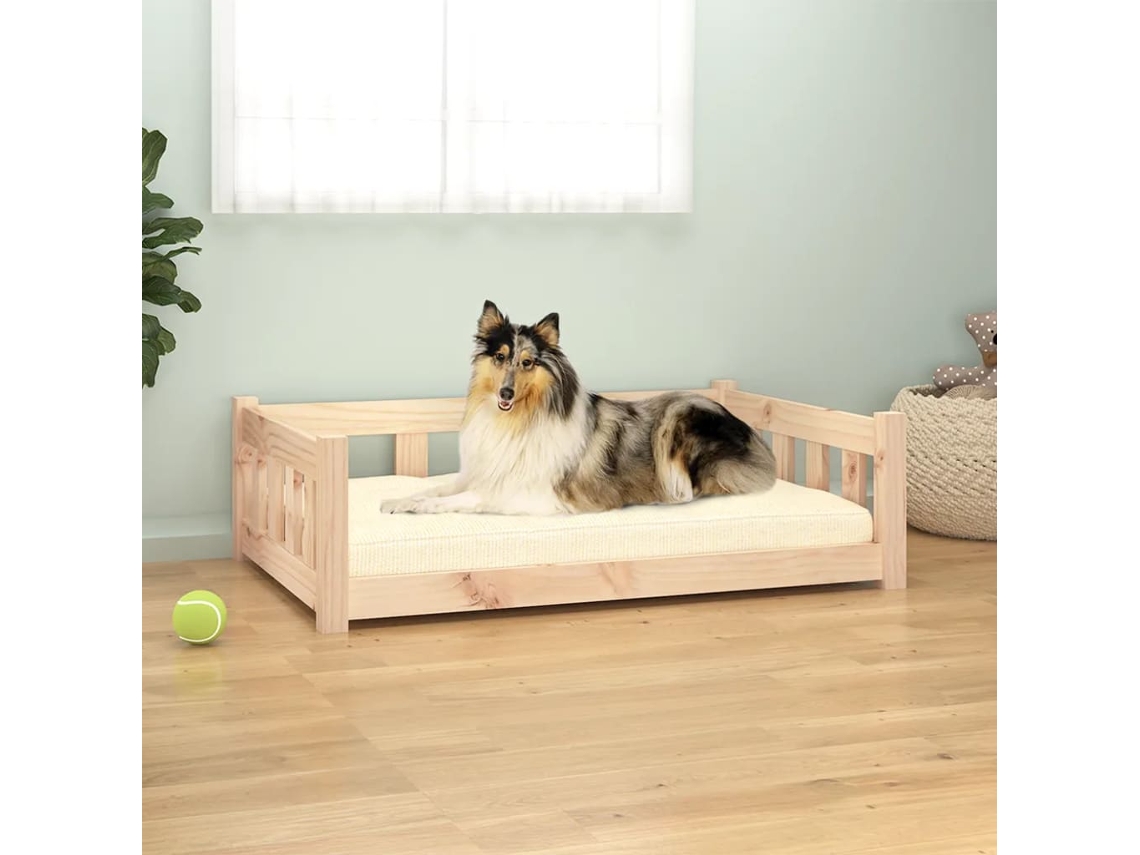 Vidaxl Cama 95,5x65,5x28 Cm Madeira De Pinho Maciça