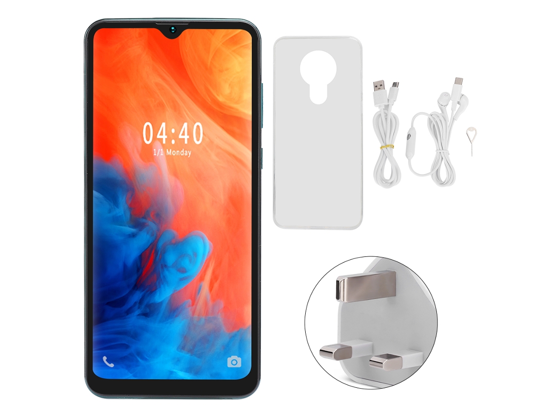 Smartphone LAXISCREED 6.7 Polegadas Tela Gota Desbloqueio Facial