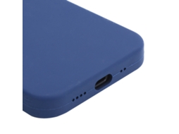 Capa De Silicone Para Celular, Protetora, À Prova De Choque Para Adequada Para Ios 12 Mini (azul)