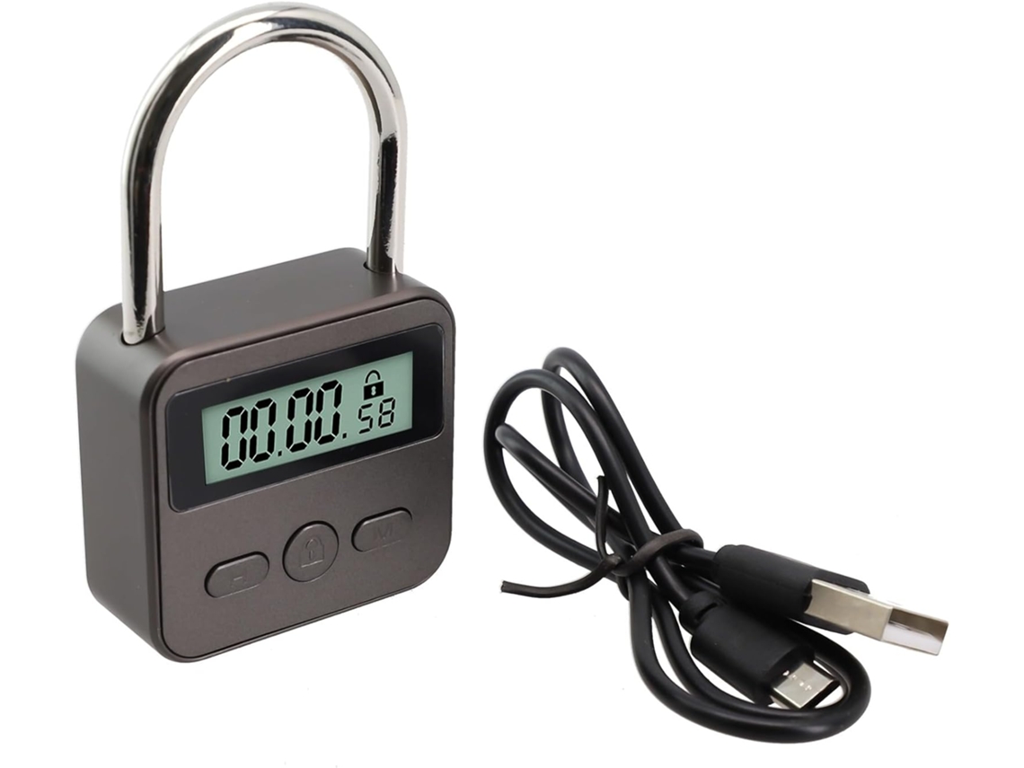Temporizador Recarregável Usb 500, Liga De Zinco, Temporizador