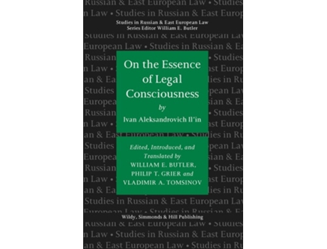 Livro On The Essence Of Legal Consciousness De I Il'in, Edited Et Al. (inglês - Capa Dura)