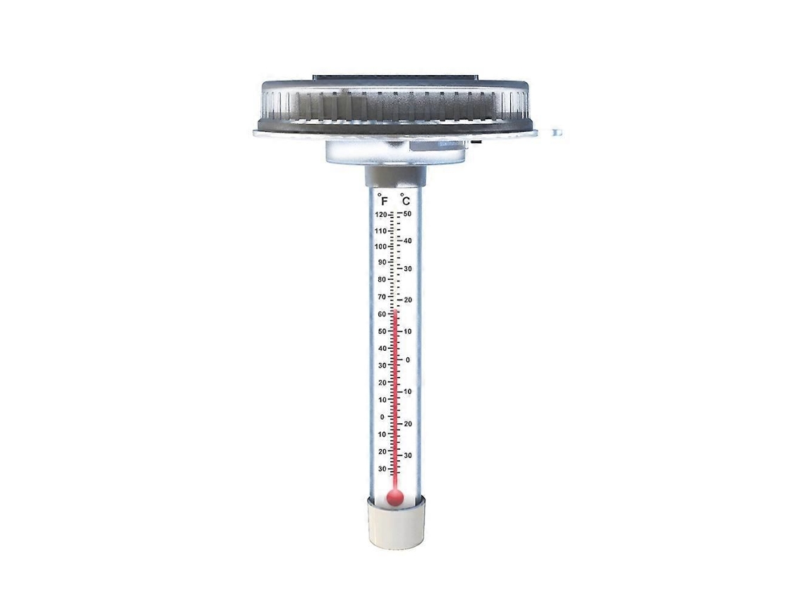 Termômetro para Piscina, Solar Flutuante Led Piscina À Noite, Banho de Gelo GOKOCO