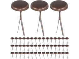 Tachinhas De Papel Totority (300 Unidades): Redondas Ferro 8 Mm -
