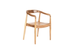 Cadeira DKD HOME DECOR Castanho Teca 56 X 51 X 78 Cm