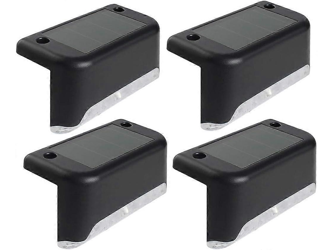 Rebe 4pcs Luzes Solares Led Exteriores para Jardim Patios Escadas Muros Cerros Paisagem