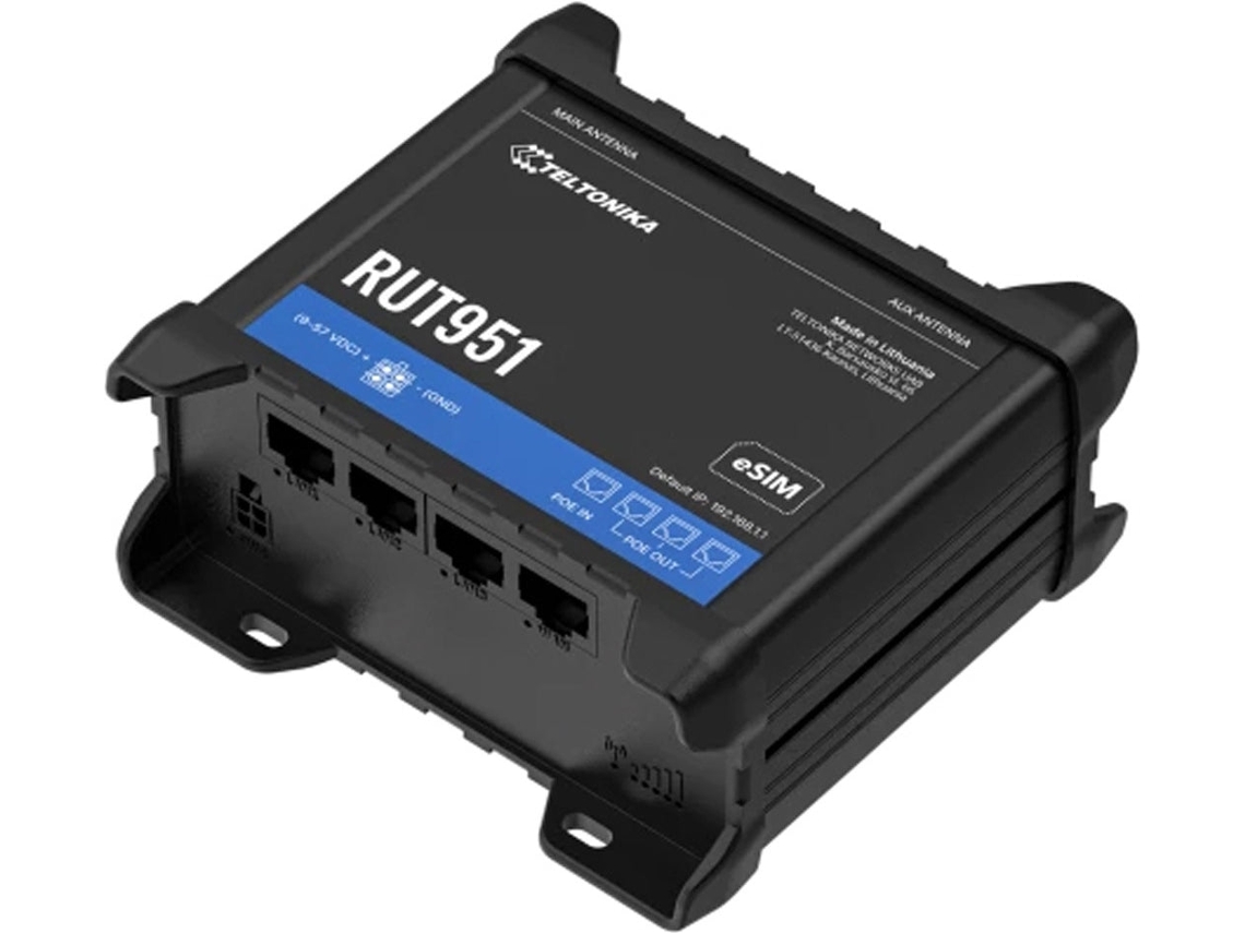 Router Wireless TELTONIKA RUT951 3 Portas 2.4 GHz