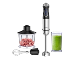 Liquidificador De Imersão, Potência De 1500w, Lâminas Em Aço Inoxidável Sus 304,hb 3315,plug Eu,5 Em 1 Oem