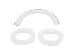 Capas de Auriculares de Silicone LAXISCREED para Sony Wh 1000xm5 Branco