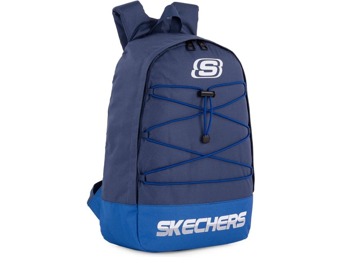 Mochila SKECHERS Desportiva Pomona (Azul - 43x28x13 cm)