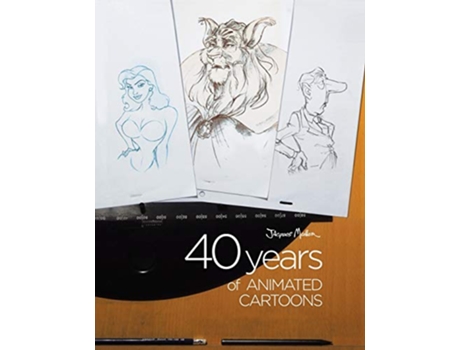 Livro 40 Years of Animated Cartoons de Jacques Muller (Inglês)