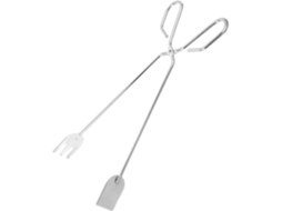 Pinça De Ferro Para Carvão Sewroro 31cm, Ferramenta Para Fogueiras E Churrasqueiras Ao Ar Livre, Pinça Longa Para