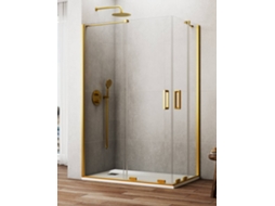 Cabine De Duche Angular 2+2 Cirene (kenna) 120x75 Cm Ouro