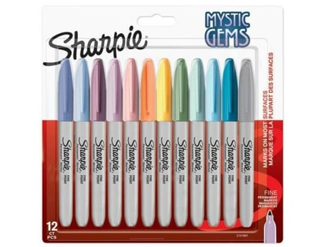 Conjunto de Canetas de Feltro Sharpie Mystic Gems.