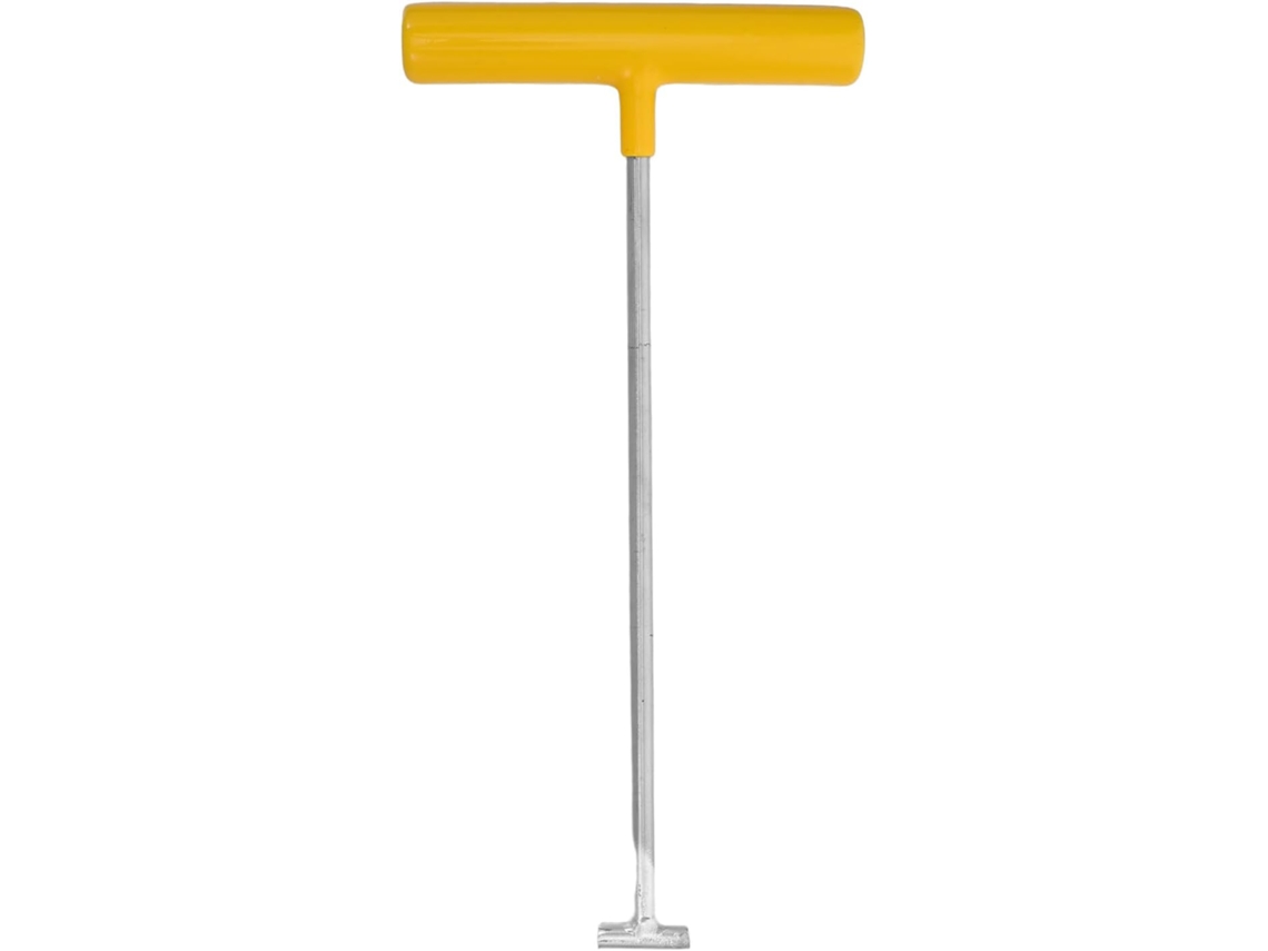 Gancho Em T Unomor Tampa De Bueiro, 28mm, Aço Inoxidável, Revestimento De Borracha, Extrator De Metal Pontos