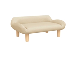 Kids Sofa, Kids Sofas Vidaxl Creme Poliéster (n/a)