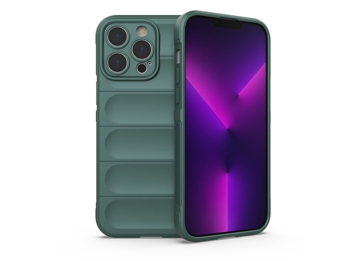Zsanfs Capa Para Iphone 11 Pro, Antichoque, Cor Verde