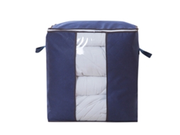 Bolsa de Armazenamento para Edredom e Roupas com Zipper Tecido Não Tecido | S/MARCA