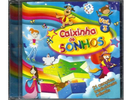 DVD Caixinha de Sonhos Vol.3