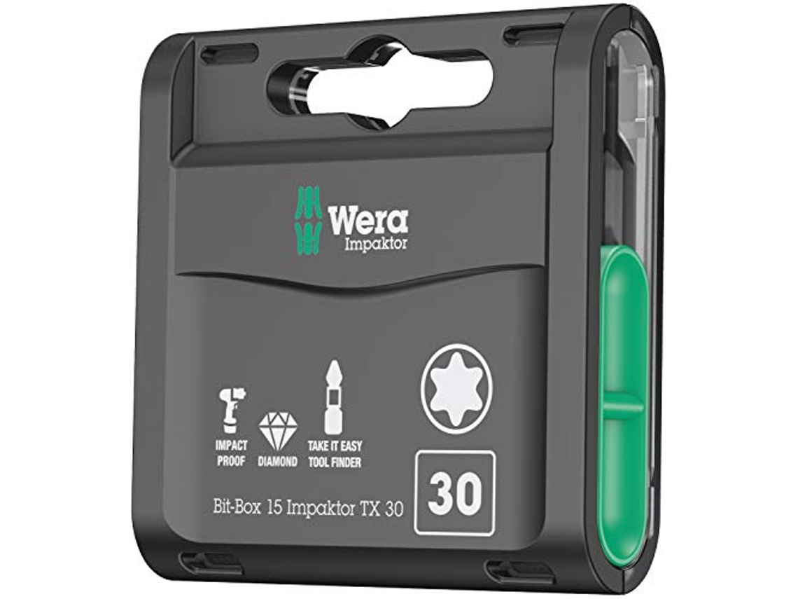 Pontas INDOOSTRIAL Wera (30 x 25 mm)
