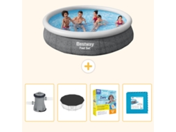 Bestway Piscina Bestway Fast Set Redonda - 366x76 Cm - 5-peças S276