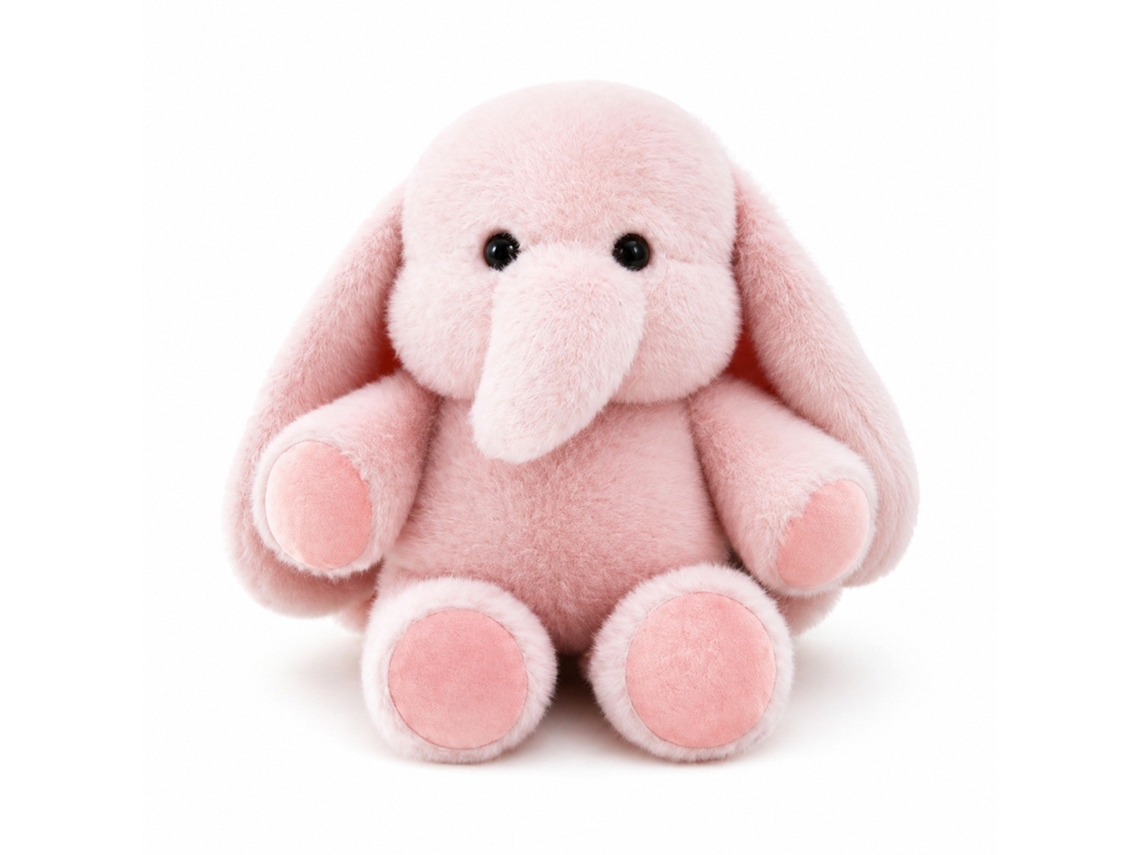 Elefante De Peluche, Rosa, 45 Cm