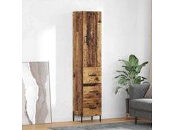 Vidaxl Buffê Madeira Antiga 34,5 X 34 X 180 Cm Derivados De Madeira