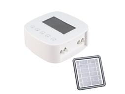 Programador De Água Wifi Tuya Com Painel Solar Controle Inteligente De Irrigação Compatível Com Alexa