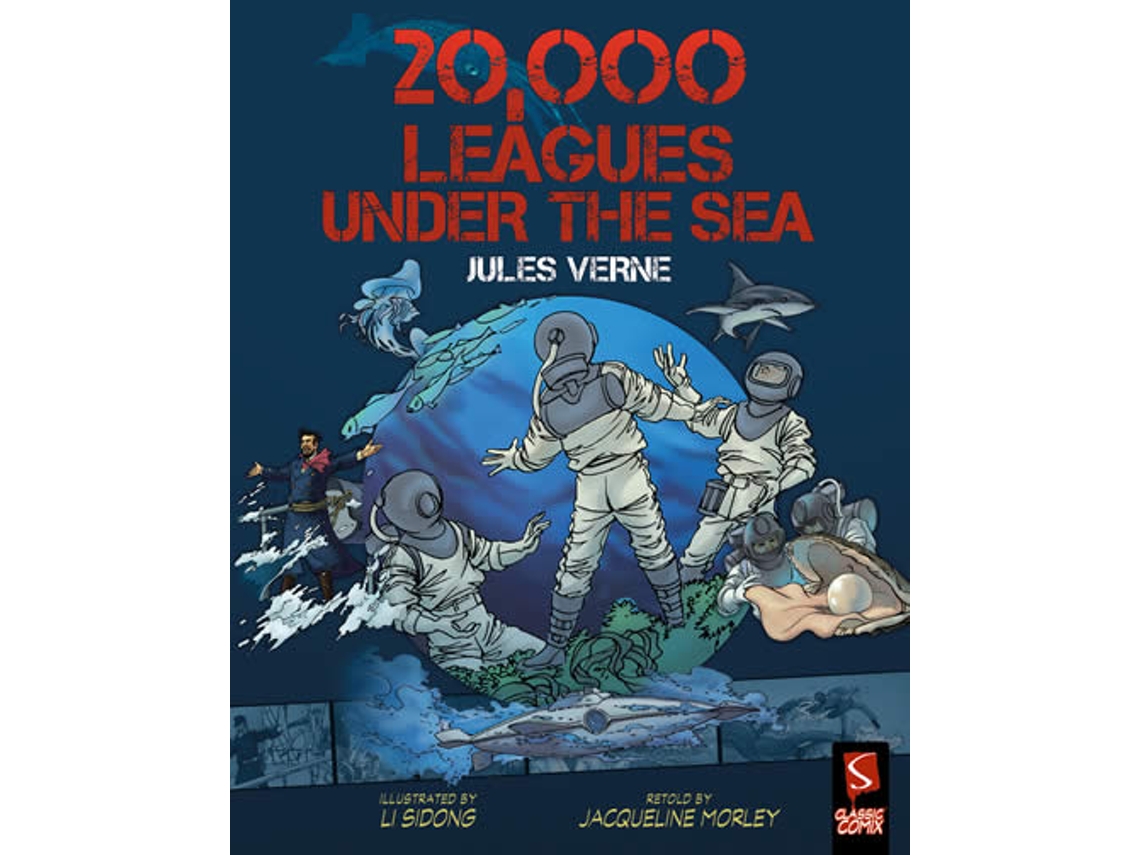 Livro 20.000 Leagues Under The Sea de Jacqueline Morley  (Inglês)