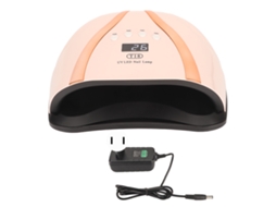 Secador De Unhas 258w Lâmpada De Cura Led Uv Com 66 Chips De Luz E Base Desmontável Para Esmaltes Em Gel