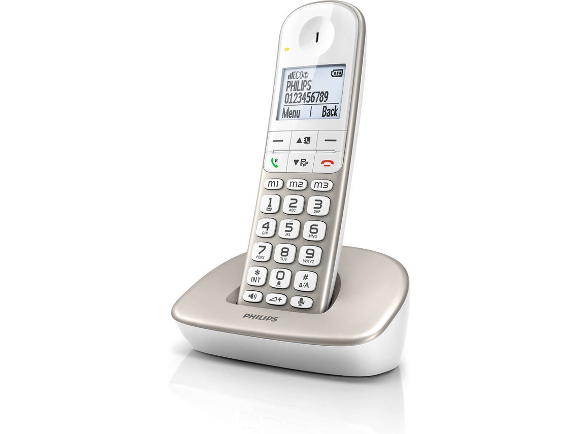 Telefone Fixo Philips XL4901S/23 Bege