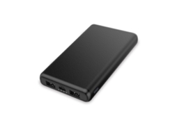 Powerbank Contact 10.000 Mah, Ultra Leve, 10 W, Carregamento Rápido, Carregamento Simultâneo, Cabo Usb-a Para Usb-c Incluído, Preto