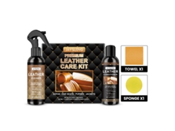 Kit Premium Manutenção e Proteção de Couro