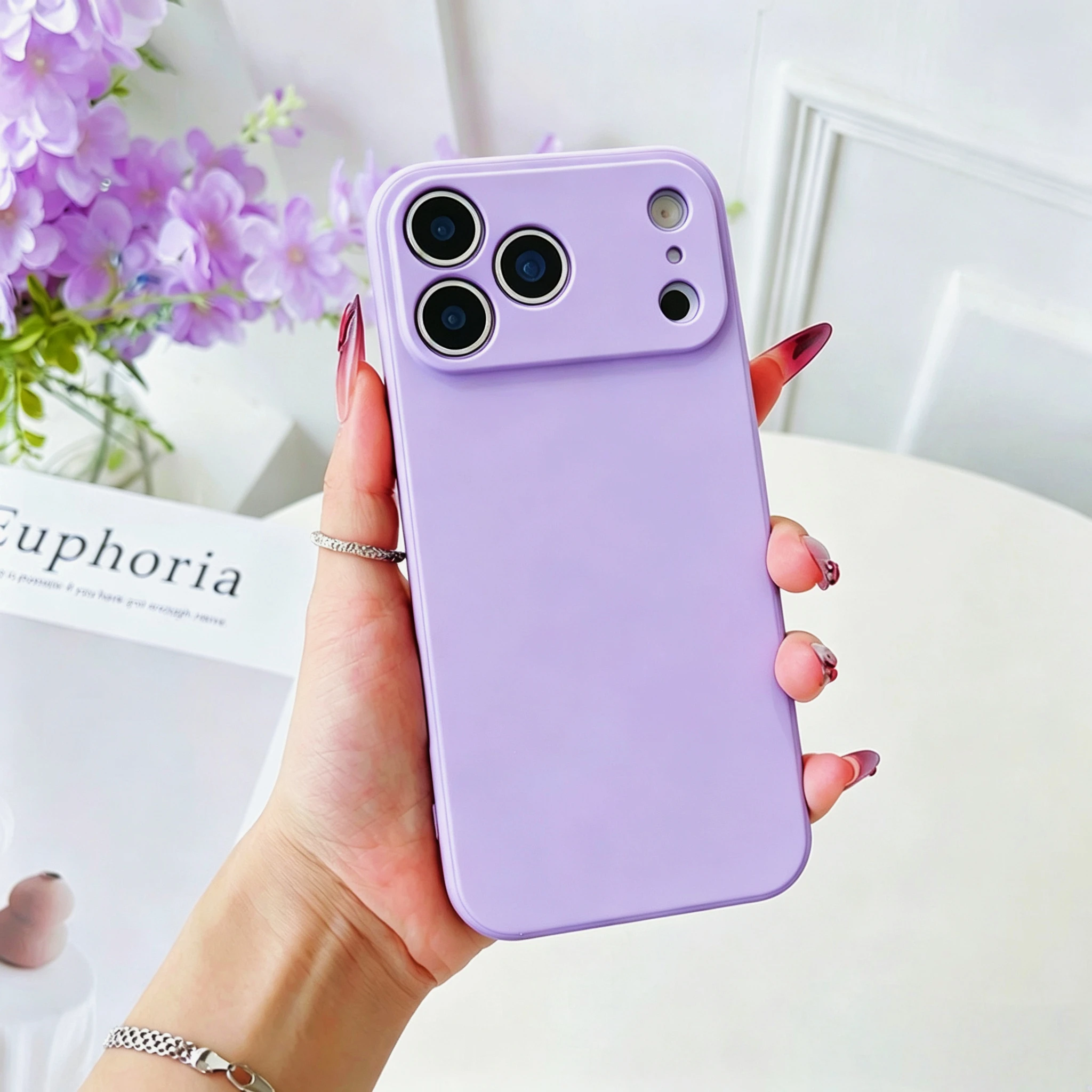 Capa De Celular Personalizada Com Foto (iphone 17 Pro Roxo)