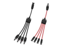 Conector Solar Macho Fêmea 30a 1000v Cabo Divisor em Y BRILVIBERA
