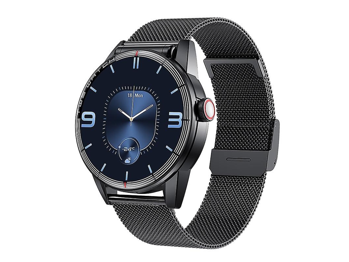 Relógio inteligente R6 Tws 2 em 1 de 1,32 polegadas com fone de ouvido Bluetooth VONKELIOS
