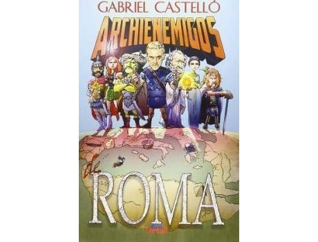 Livro Archienemigos de Roma de Gabriel Castello (Espanhol)