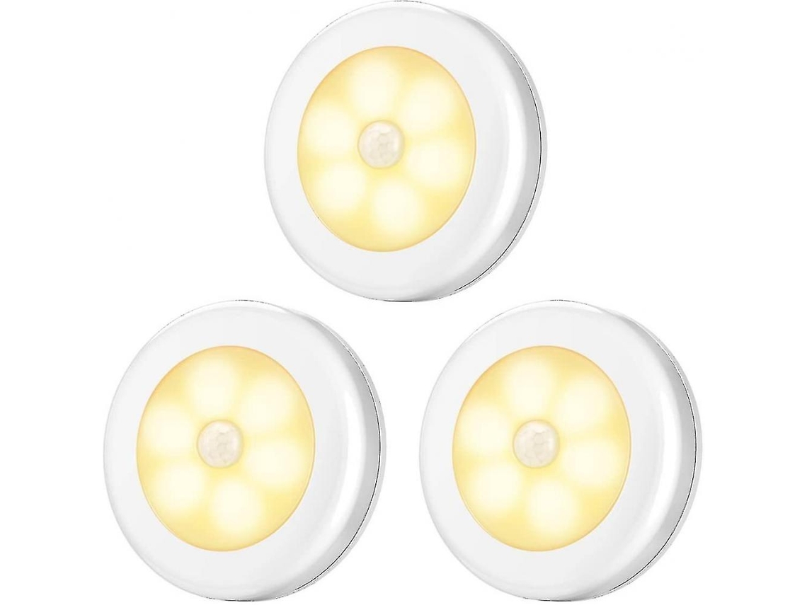 Luz Noturna com Sensor de Movimento, Liga/desliga Automática, Luz para Armário, Luz Noturna com Sensor de Movimento para BRILVIBERA