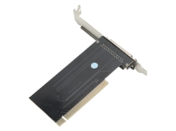 Laxiscreed Placa De Expansão Pci Com 25 Pinos Db25 Para Impressoras E Conexão Paralela